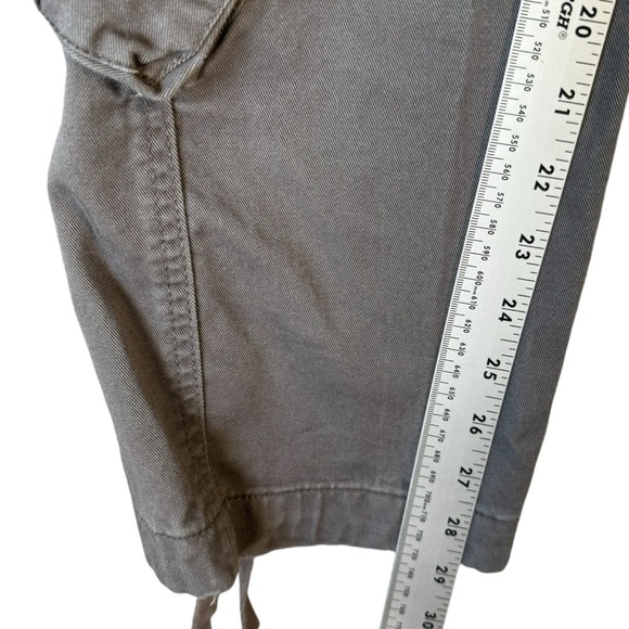 90's Style Match Gray Cargo Utility Pocketed Urban Cotton Pants - Picture 7 of 9